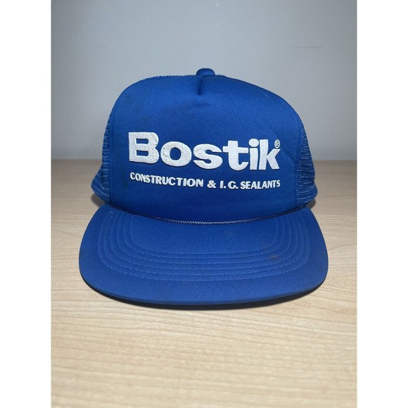 Vintage Bostik Construction & I. G. Sealants Hat - Picture 1 of 9